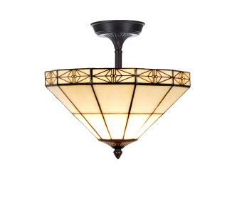 Tiffany plafondlamp Pretty 32/ Flow