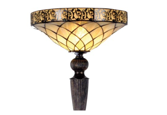 Tiffany vloerlamp Yesterday Uplight