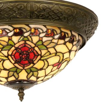 Tiffany plafondlamp Montana Rand