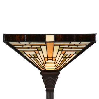 Tiffany Vloerlamp Rising Sun