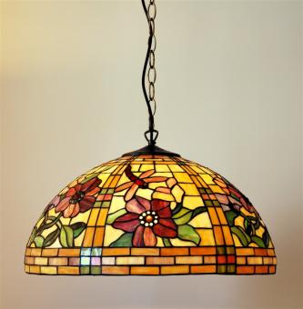 Tiffany hanglamp Alabama 50 / 98 3 fittingen