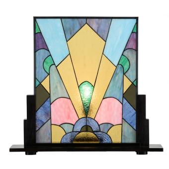 Coloured French Art Deco Tiffany Paneel