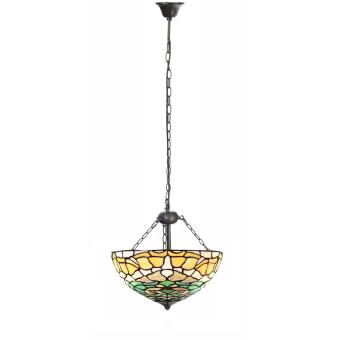 Hanglamp Tiffany Campanula met 3 kettingen