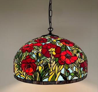 Tiffany hanglamp Rosas 50 - 98 3 fittingen