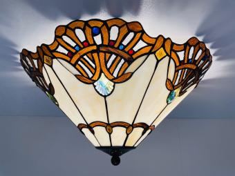 Tiffany plafondlamp 50cm Elba - 80