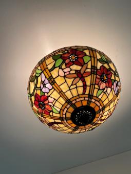 Tiffany plafondlamp Alabama 0 Flow