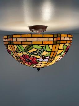 Tiffany plafondlamp Alabama 50/ Flow