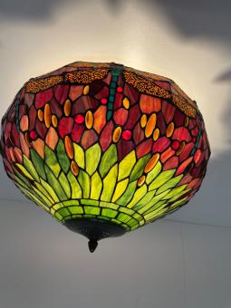 Tiffany plafondlamp Dragonfly 51  80