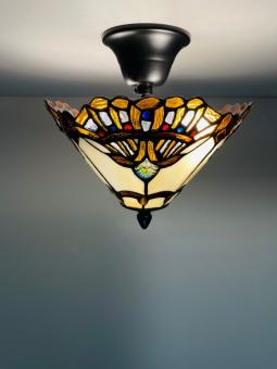 Tiffany plafondlamp Elba 25/96