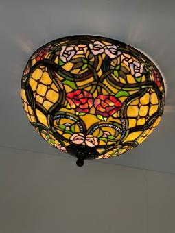 Tiffany plafondlamp Floreale 50  80