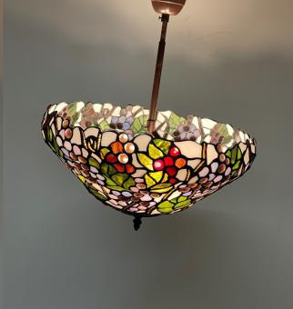 Tiffany plafondlamp Gibraltar - C2