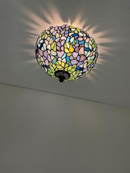 Tiffany plafondlamp Greece 36  80