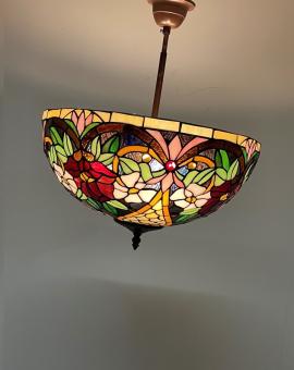 Tiffany plafondlamp Madeira 40 - C2