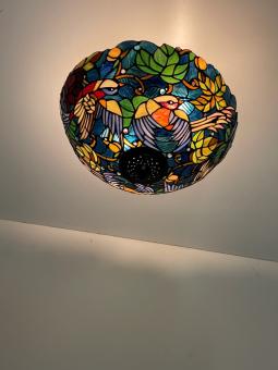 Tiffany plafondlamp Oslo 40 Flow 