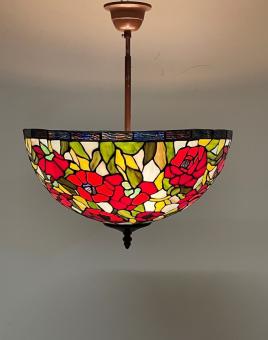 Tiffany plafondlamp Rosas 40 - C2