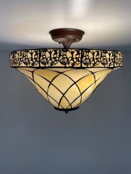 Tiffany plafondlamp Yesterday 45 Flow