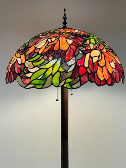 Tiffany Vloerlamp Ø50cm Peony Base