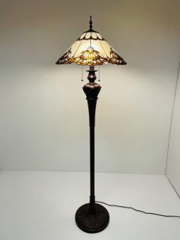 Tiffany vloerlamp Elba 50 De Luxe