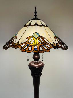 Tiffany vloerlamp Elba 50 De Luxe