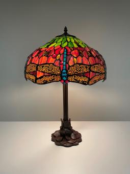 Tiffany tafellamp Dragonfly 40  P3   - 9201 tiffanylamp