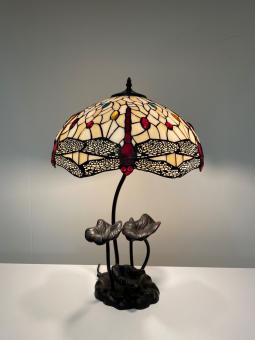 Tiffany tafellamp Dragonfly  P19 - 1634  tiffanylamp