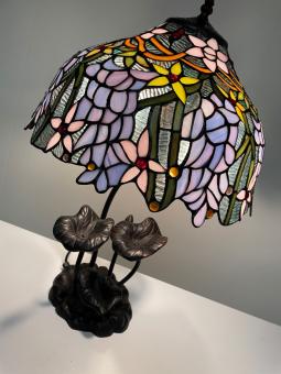 Tiffany tafellamp Malaga  P19 tiffanylamp