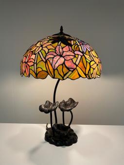 Tiffany tafellamp Monaco  P19   tiffanylamp