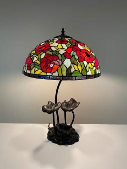 Tiffany tafellamp Rosas  P19     tiffanylamp