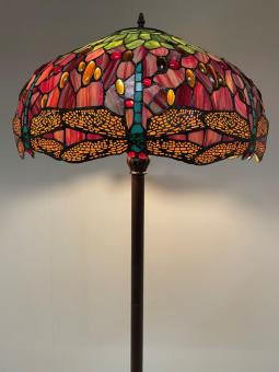 Tiffany vloerlamp Dragonfly 51 - F2