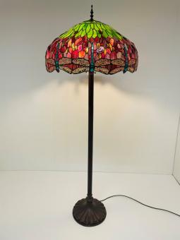 Tiffany vloerlamp Dragonfly  51 Straight