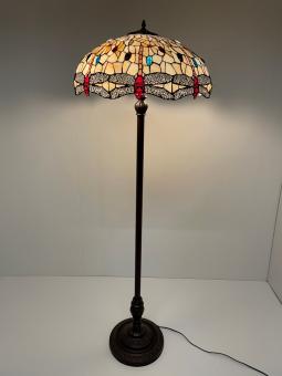 Tiffany vloerlamp Dragonfly 55cm - F2