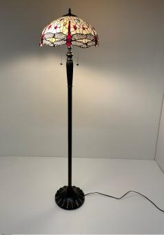 Tiffany vloerlamp Ø40cm Dragonfly - 5951