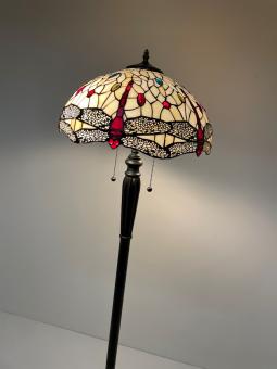 Tiffany vloerlamp Ø40cm Dragonfly - 5951