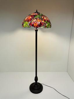 Tiffany Vloerlamp Ø50cm Peony Rich