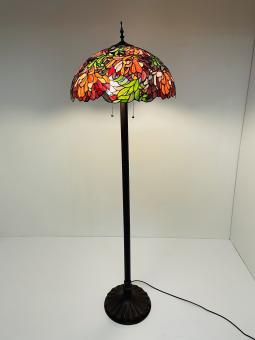 Tiffany vloerlamp Peony 50 Straight