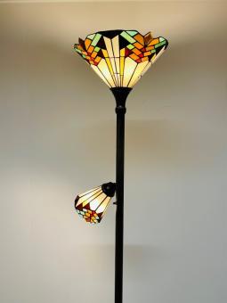 Tiffany vloerlamp Siena