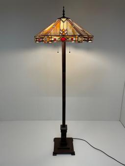 Tiffany vloerlamp Wyber Base