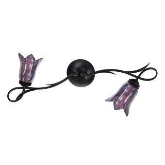 Tiffany Wandlamp / Plafonnière Lovely Gentian Purple 2