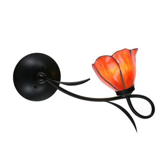 Tiffany Wandlamp Plafonnière Lovely Tender Poppy