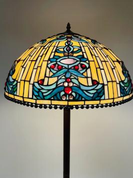 Tiffany vloerlamp Oklahoma F2