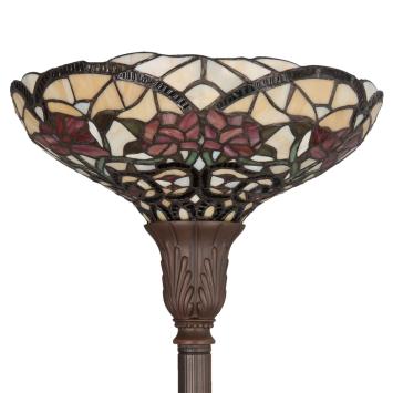 Tiffany vloerlamp Julia uplight