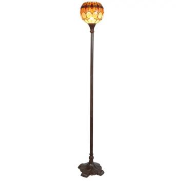 Tiffany vloerlamp Cherry Uplight