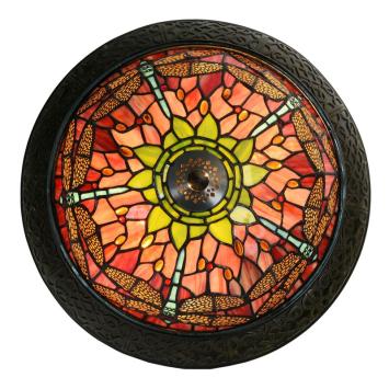 Tiffany plafondlamp Dragonfly Rand