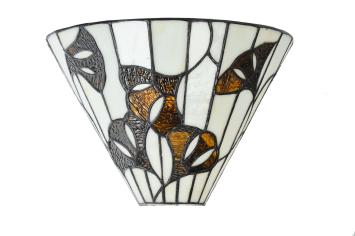 Tiffany Wandlamp Ginkgo Leaf