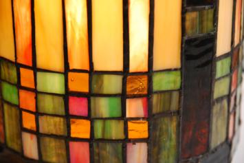 Tiffany wandlamp Stripes cilinder