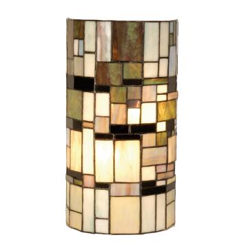 Tiffany wall lamp Georgia cylinder