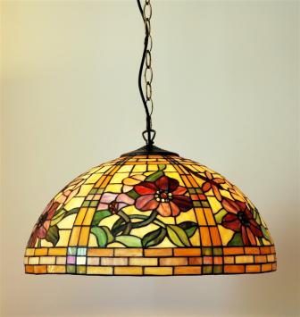 Tiffany hanglamp Alabama 50 / 98 3 fittingen