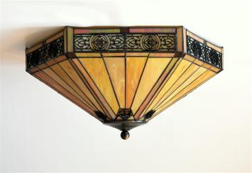 Tiffany plafondlamp Luxembourg 53 / 80