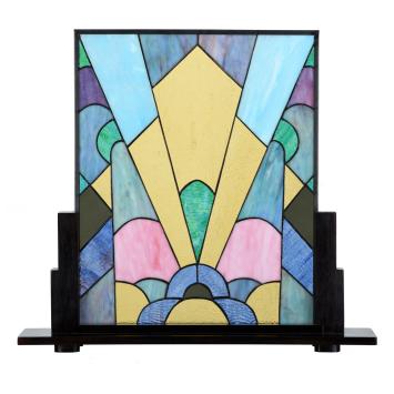 Coloured French Art Deco Tiffany Paneel