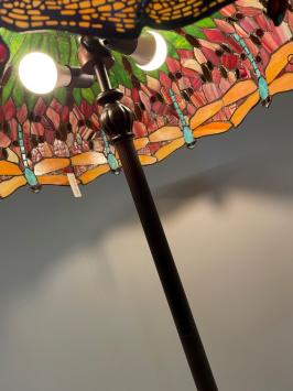 Tiffany vloerlamp Dragonfly  51 Straight